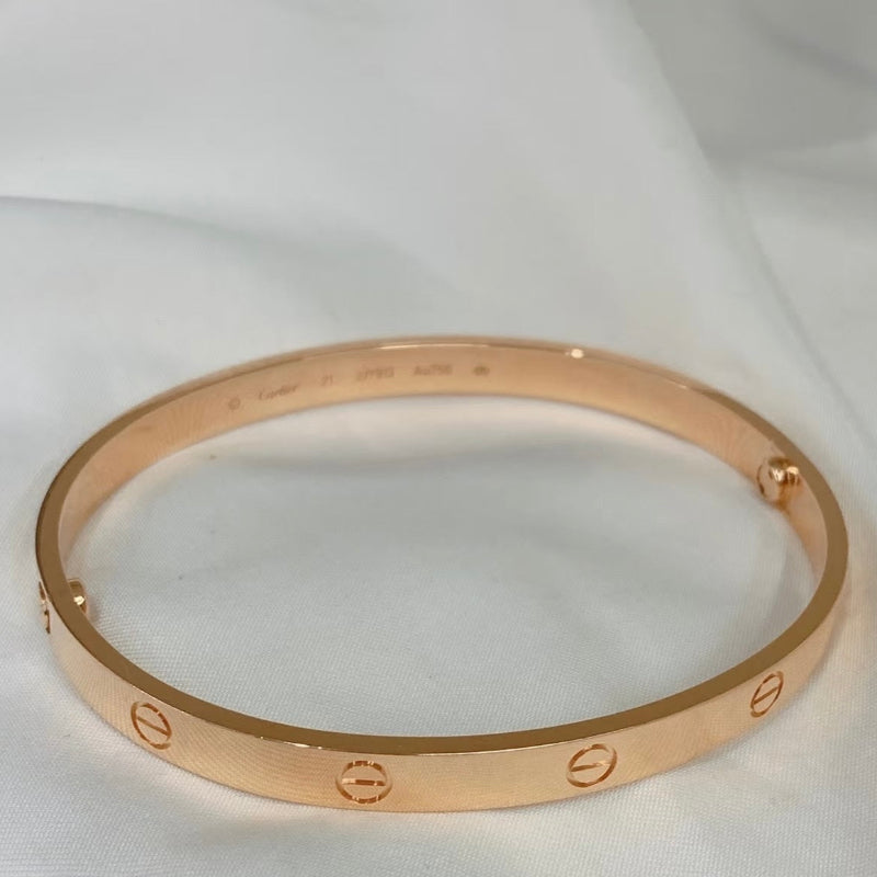 18K love bracelet classic model
