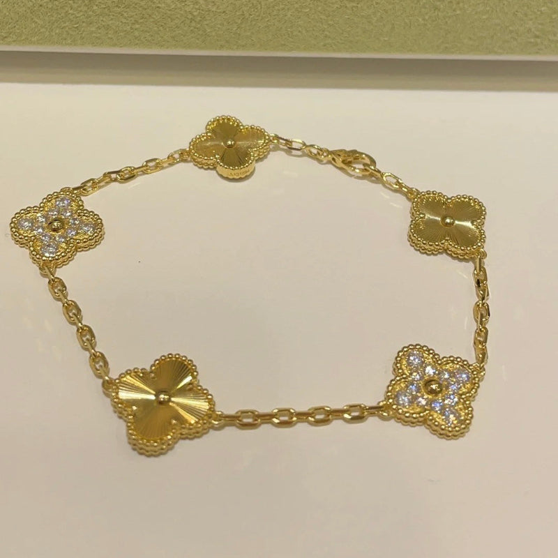Classic clover bracelet 5 motifs