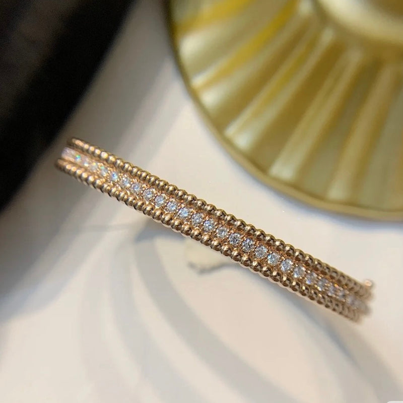 Clover diamond bracelet 1 row