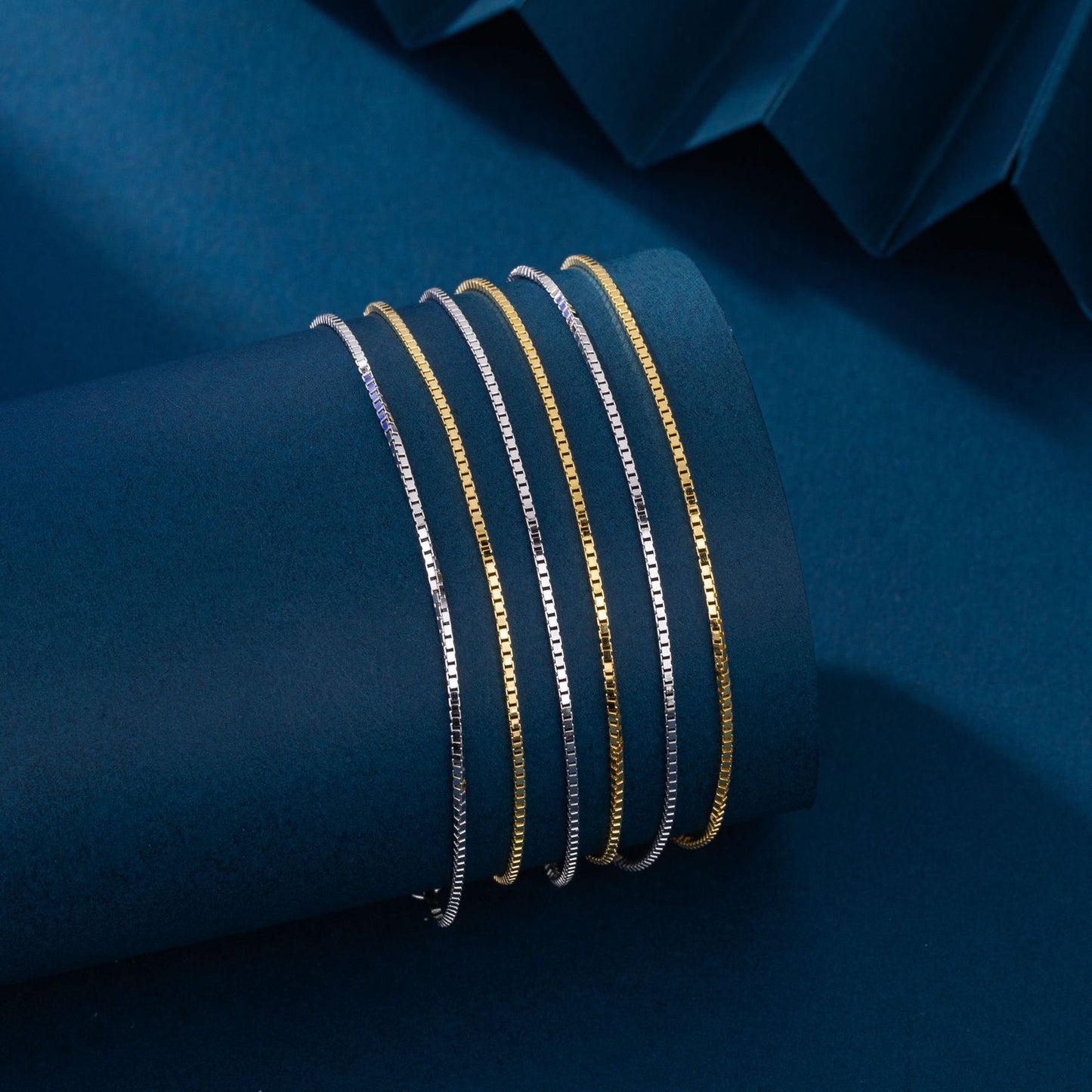 925 sterling silver square bracelet