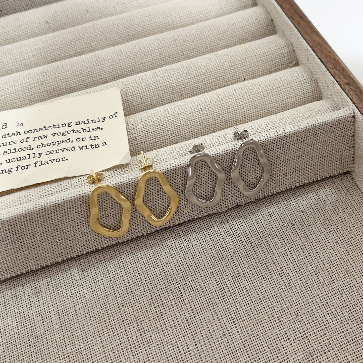 925 sterling silver circle unique design versatile earrings