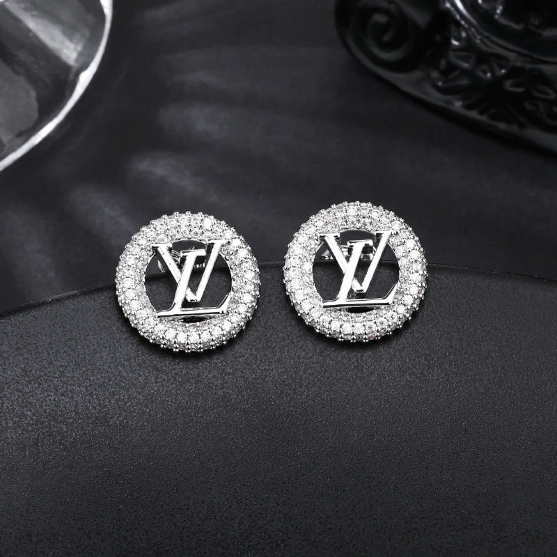 Louise by Night earrings with diamonds