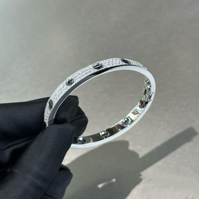Love Bracelet Classic Model Ceramic diamonds