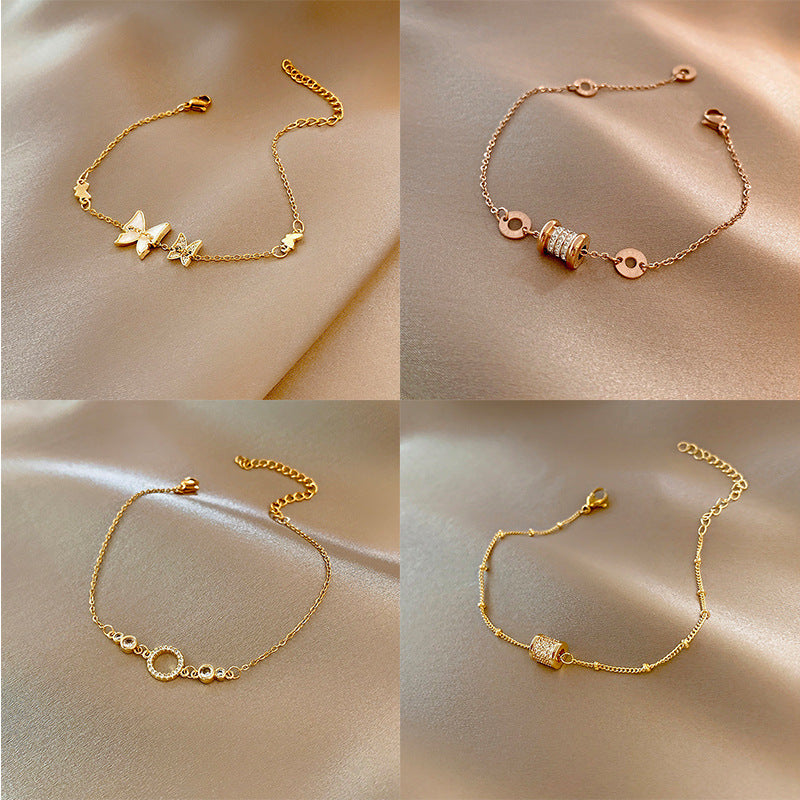 Surprise mystery box event, including four sets of Jewelry, necklace, bracelet, ring and earrings