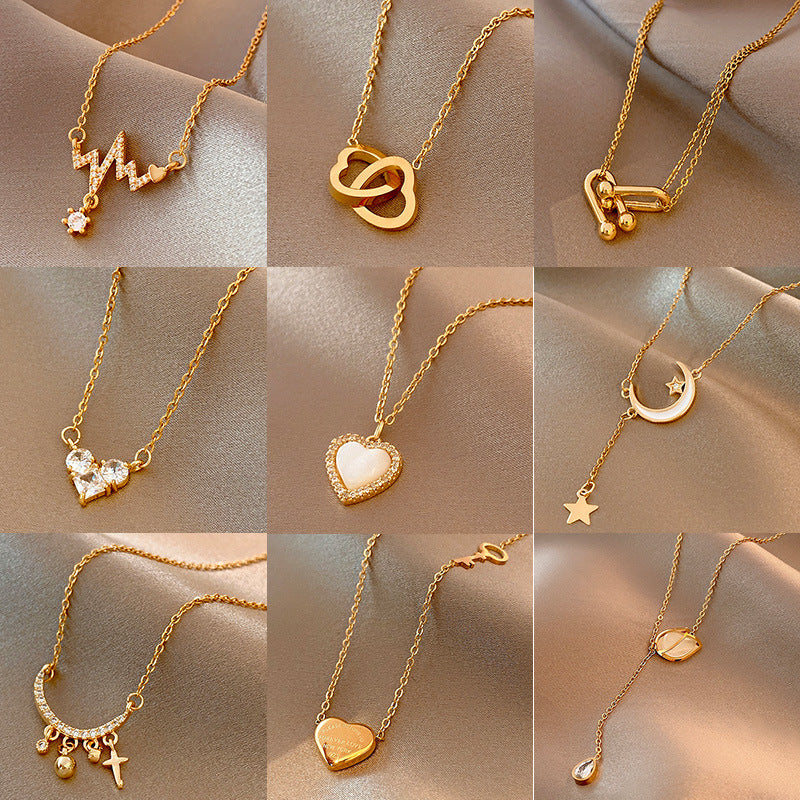 Surprise mystery box event, including four sets of Jewelry, necklace, bracelet, ring and earrings