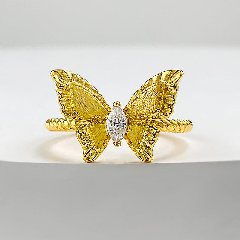 CrownJewel Gold Fantasy Bow Ring
