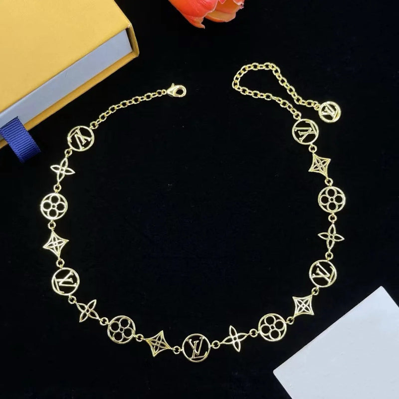 Signature Icon Link Necklace