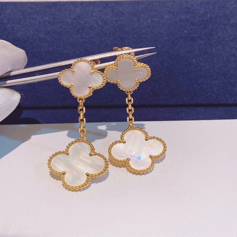 Classic clover earrings 2 motifs