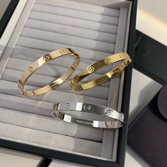 18K love bracelet classic model