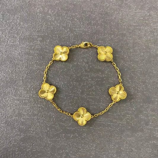 Classic clover bracelet 5 motifs
