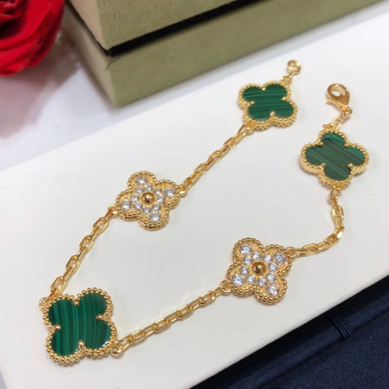 Classic clover bracelet 5 motifs