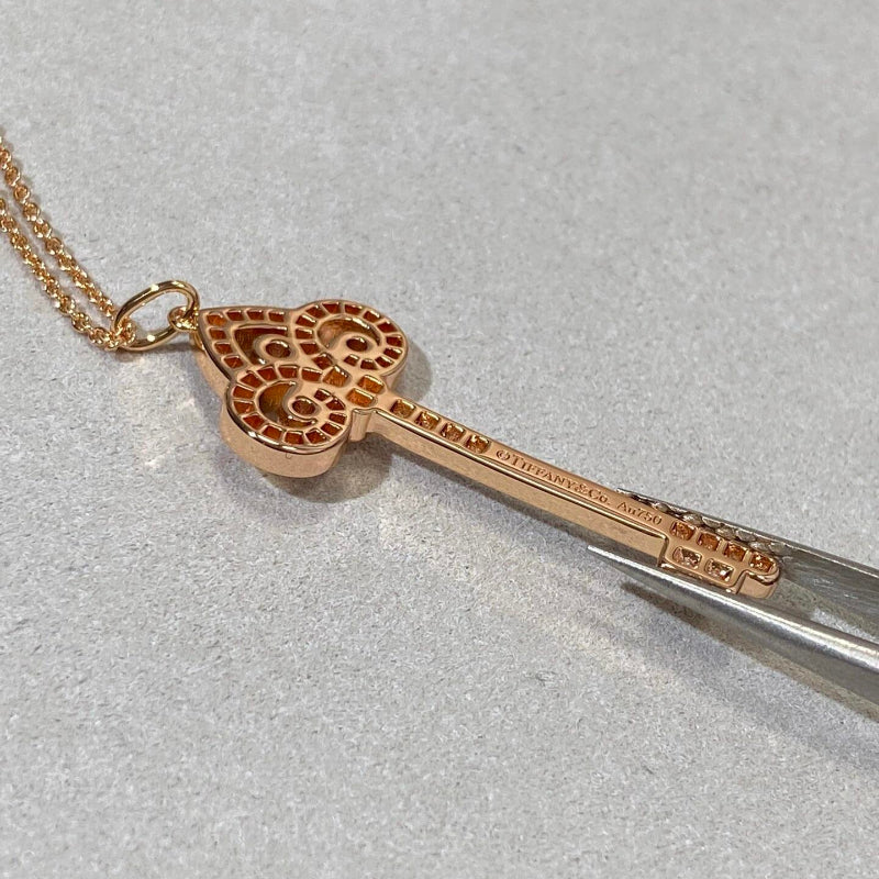 CrownJewel Fleur de Lis Key Pendant necklace