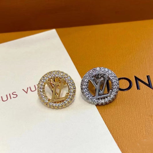 Louise by Night earrings with diamonds