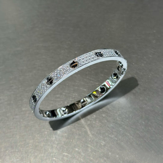 Love Bracelet Classic Model Ceramic diamonds