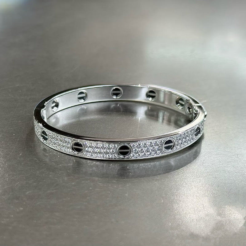 Love Bracelet Classic Model Ceramic diamonds