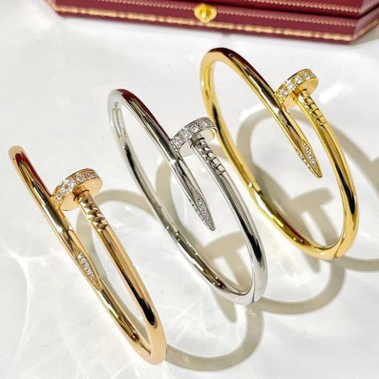 18K Nails bracelet classic model diamond