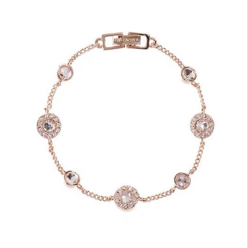 CrownJewel Full diamond and baby's breath bracelet