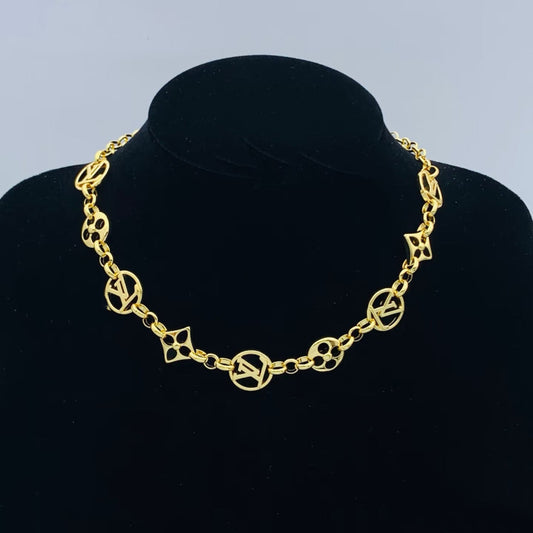 Signature Icon Link Necklace
